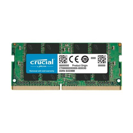 Crucial DDR4-2666 SODIMM 8GB/1Gx64 CL19 Notebook Memory CT8G4SFRA266